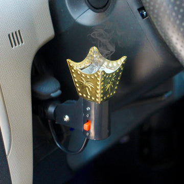 Car Electric Bakhoor Incense Burner Mabkhara Car Decor